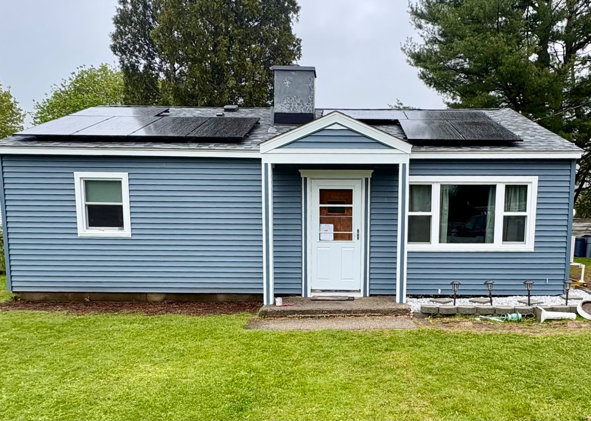 Norandex Cedar Knolls in Steel Blue
